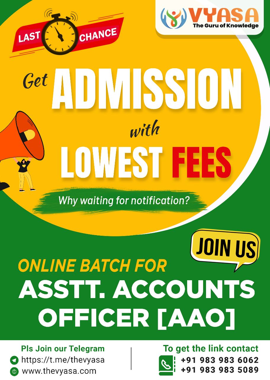 Online Batch for Asstt. Accounts Officer (AAO) image